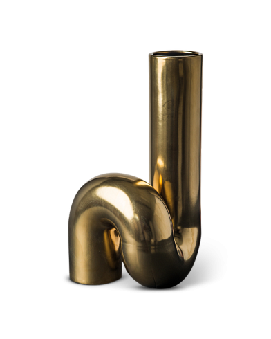 Ваза Pols Potten Yourtube Gold Yourtube 240-205-027