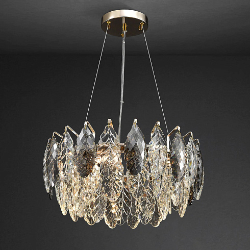 Люстра Delight Collection D8011P/R-600 gold/smoky D8011P