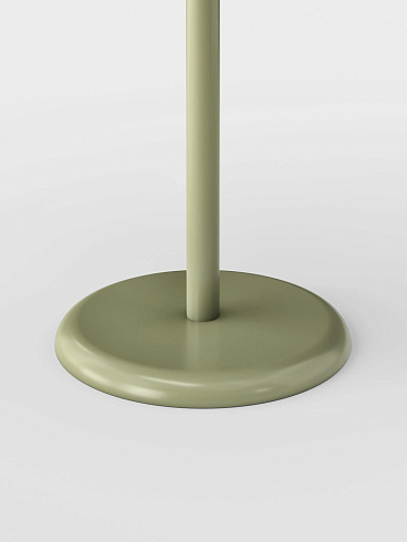 Стол Tom Dixon Groove Small Round Moss Groove GRRT02MO-M1