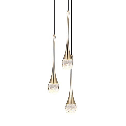 Подвесной светильник Delight Collection P0844-3B gold P0844 P0844-3B s-gold