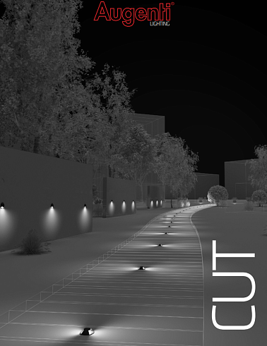 Настенный светильник AUGENTI Cut 45 2W 2700K on/off Cut 4045R/HRCC1L