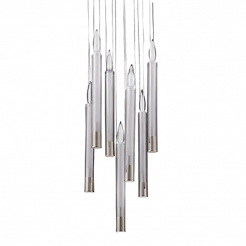 Подвесной светильник Delight Collection P68094-7 chrome Candle