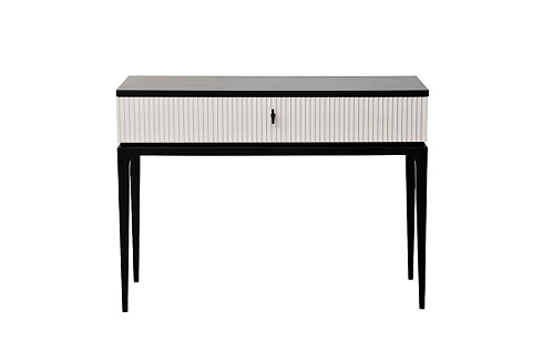 Консоль Este черно/серая см Garda Decor GD-00006 