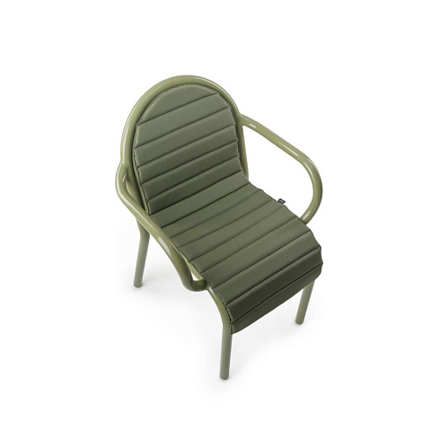 Подушка Tom Dixon Groove Full Seat Moss Groove GRCU02MO