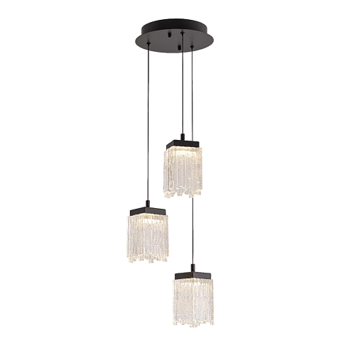 Подвесной светильник Delight Collection MD25020403-3A1 Matt black, LED/16.4W, 3000K dimmable MD25020403 MD25020403-3A1 matt black