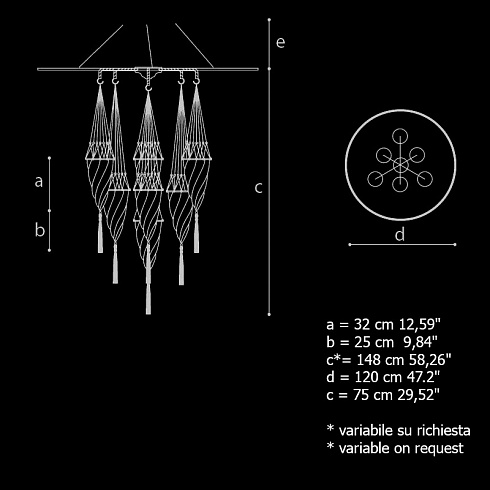 Люстра Archeo Venice Design 101.DBV7 100