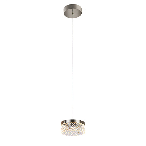 Подвесной светильник Delight Collection MD21020075-1A satin nickel Diamond cut