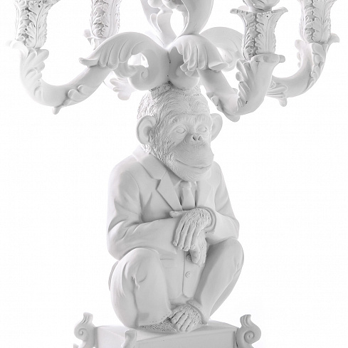 Канделябр Seletti Burlesque Chimp White Burlesque 14870 BIA