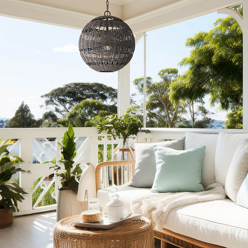 Подвесные светильники Quoizel QZ-LINDENDALE-P-WT 