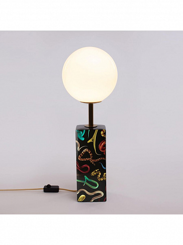 Настольная лампа Seletti Snakes Toiletpaper Lamp 15250