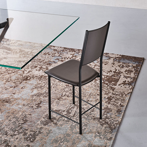 Стул Cattelan Italia Alessia Chrome/Nero Alessia Alessia 08/73