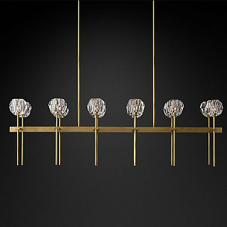 Boule De Cristal Lacquered Burnished Brass