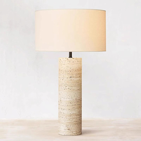 Настольная лампа Delight Collection 5003T travertine Stone Table Lamp