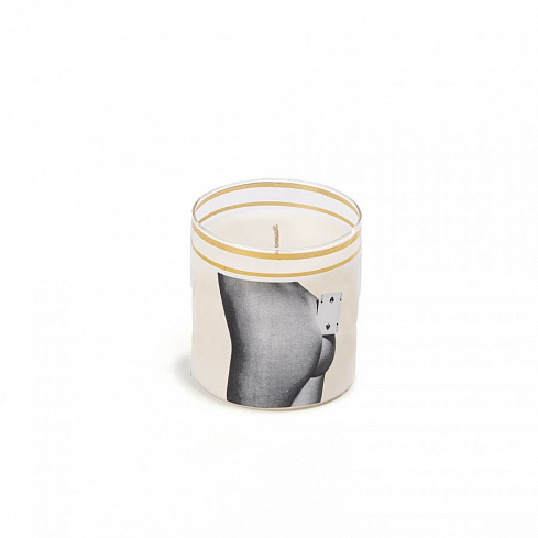 Свеча Seletti Two of Spades Toiletpaper Candle 14084