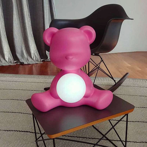 Настольная лампа Qeeboo Teddy Girl Powder Pink Teddy 25001PP