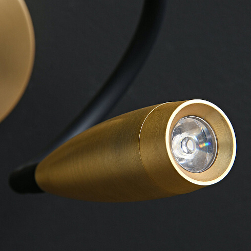 Настенный светильник Delight Collection MT9016-1W brass Wall lamp