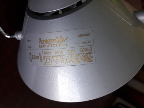 Настенный/Потолочный светильник Artemide L141700 Mikado