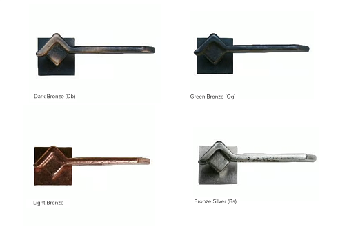 Дверная ручка Dauby MG2052 Dark Bronze (DB) Gaudium (Fama) 8277
