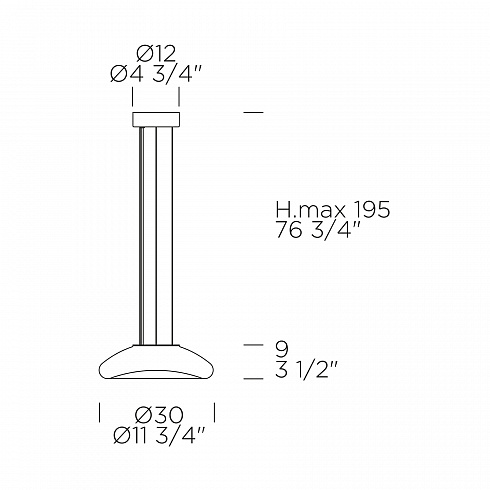 Подвесной светильник Leucos KEYRA 30 S LED KEYRA 0002304