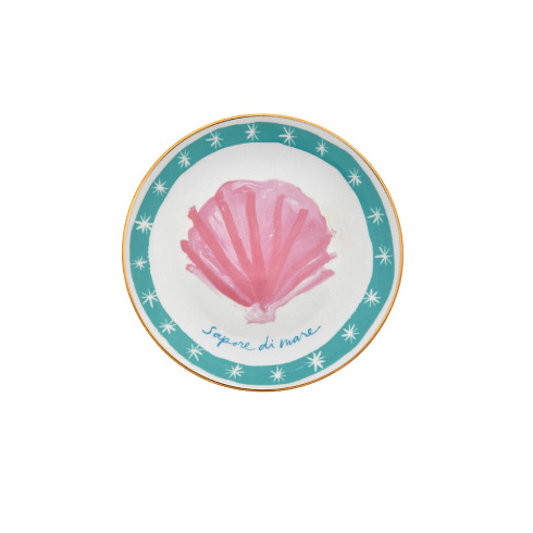 Десертная тарелка Bitossi Home Conchiglia Con Amore FTB02153