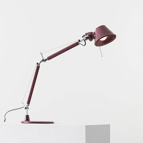 Настольная лампа Artemide Tolomeo Micro Ruby Red Ruby Red AS01180061