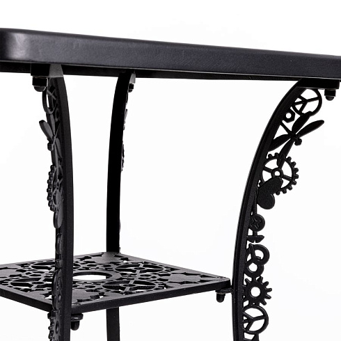 Стол Seletti Aluminium Square Black Industry Collection 18683 NER