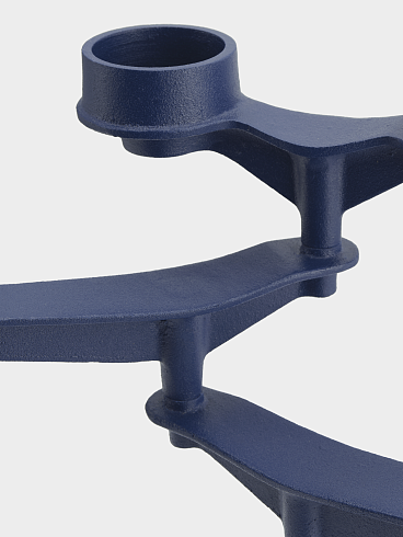 Подсвечник Tom Dixon Spin Mini Blue Spin SPC01BLU