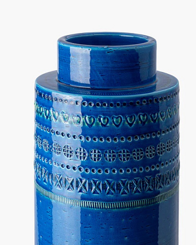 Ваза Bitossi Ceramiche Rimini Blu Spool-shaped 41 Rimini Blu Z9990183
