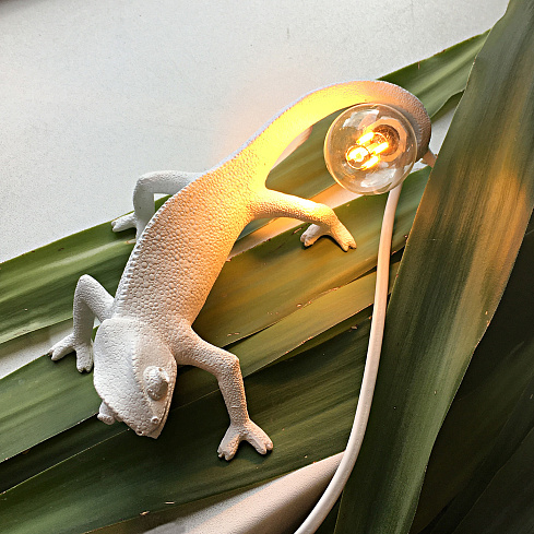 Настенный светильник Seletti Chameleon Going Down USB Chameleon Lamp 15091