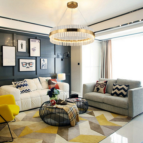 Люстра Delight Collection D8532P/R800 gold Saturno