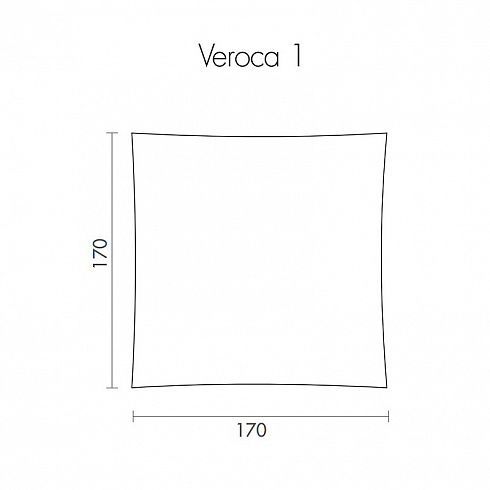 Потолочный светильник B.lux Vanlux Veroca 1 Elect. (G5) Cielo Veroca