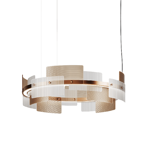 Подвесной светильник Italamp Halo 748/S100 Satin bronze Halo 00748100 001