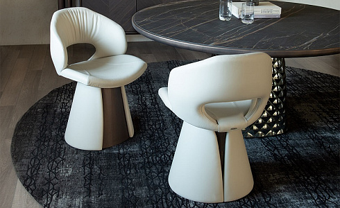 Стул Cattelan Italia Dafne Bronze/Bianco Dafne Dafne GFM18/971