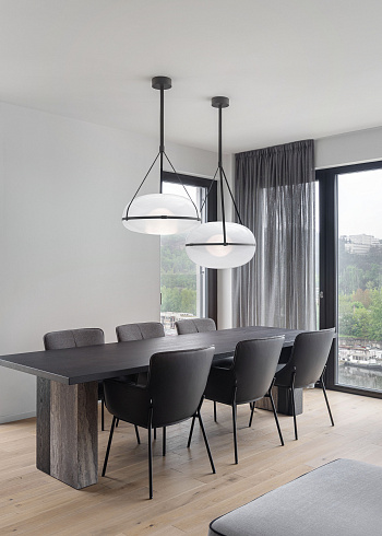 Подвесной светильник A-N-D Iris A/A 60 Silver   Iris RI-60-A-A-SLV