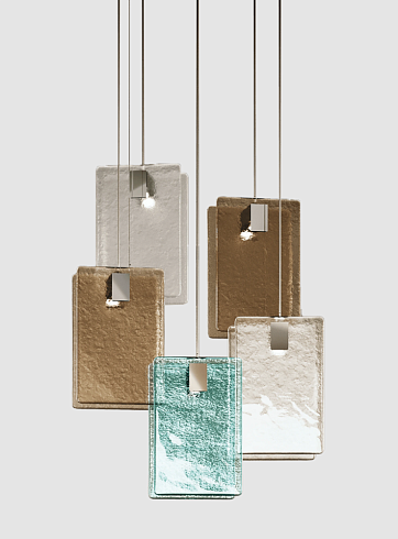 Подвесной светильник Italamp Mura T1000/S9 Amber / Sand/ White / Smoke Grey Mura 01000S90 005