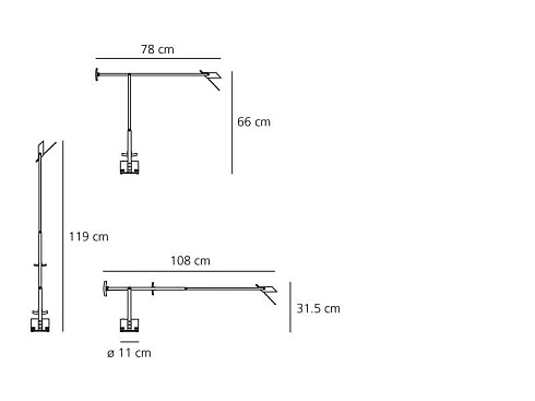 Настольная лампа Artemide Tizio White Tizio A009030