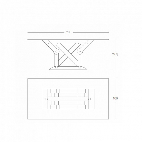 Стол Agrippa SFORZA SPECIAL MEASURES SFORZA
