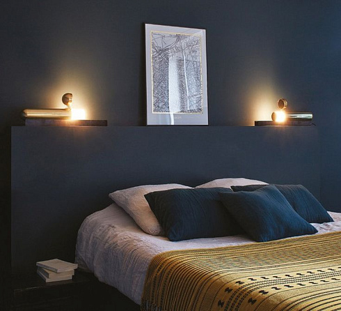 Настольная лампа DCW Editions ISP Nero Marquina  ISP BR-BL-MA