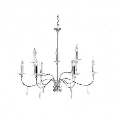 Люстра Elstead Lighting FP9-POL-NICKEL Finsbury Park FP9 POL NICKEL