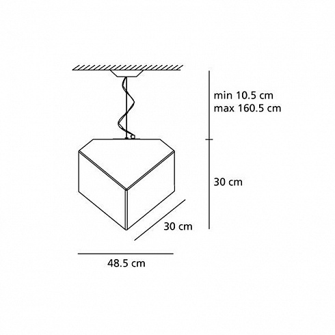 Подвесной светильник Artemide 1294010A Edge