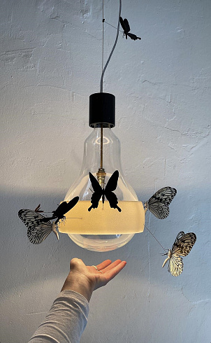 Подвесной светильник Ingo Maurer Flatterby Insekten-Modelle 1499940