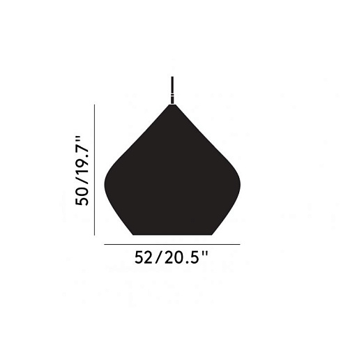 Подвесной светильник Tom Dixon Beat Stout Brass LED Beat BLS04B-PEUM5