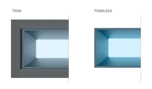Встраиваемый светильник Vibia Line 3605 Black Tunable White+RGB Protopixel Line 360511/AY