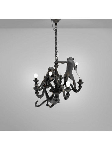 Люстра Seletti Monkey Black Monkey Lamp 14866