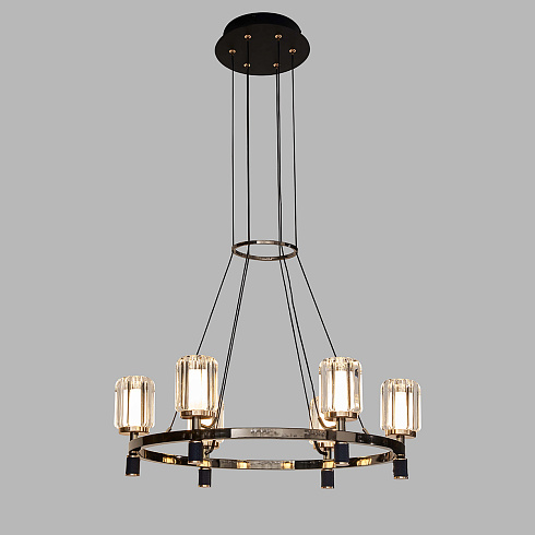 Люстра Delight Collection P0738-6A gold/black P0738 P0738-6A gold/pearl black