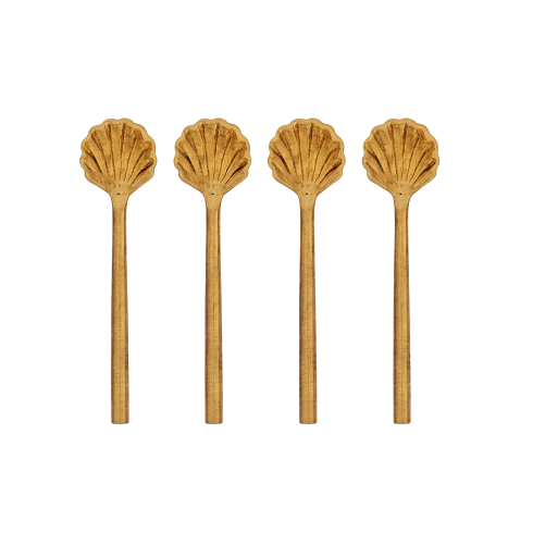 Набор столовых приборов Bitossi Home Marina чайные ложечки set of 4 Marina LTS02150