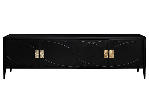 Тумба под TV черная см Garda Decor 151SV-00005 