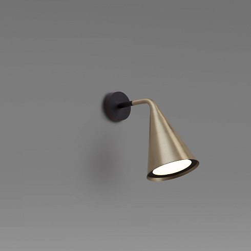 Настенный светильник TOOY Gordon 561.41 Black/brass Gordon 561.41+C2+C41