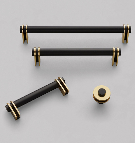 Ручка-скоба Rejuvenation Elroy L.15.2 Aged Brass and Bronze Elroy C2833