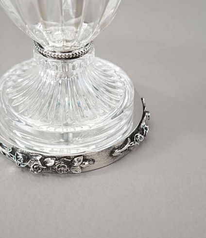 Настольная лампа Arizzi 634/1/L Antique silver plate 634